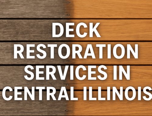 Deck Restoration Services in Central Illinois: Professional Cleaning, Stripping & Staining